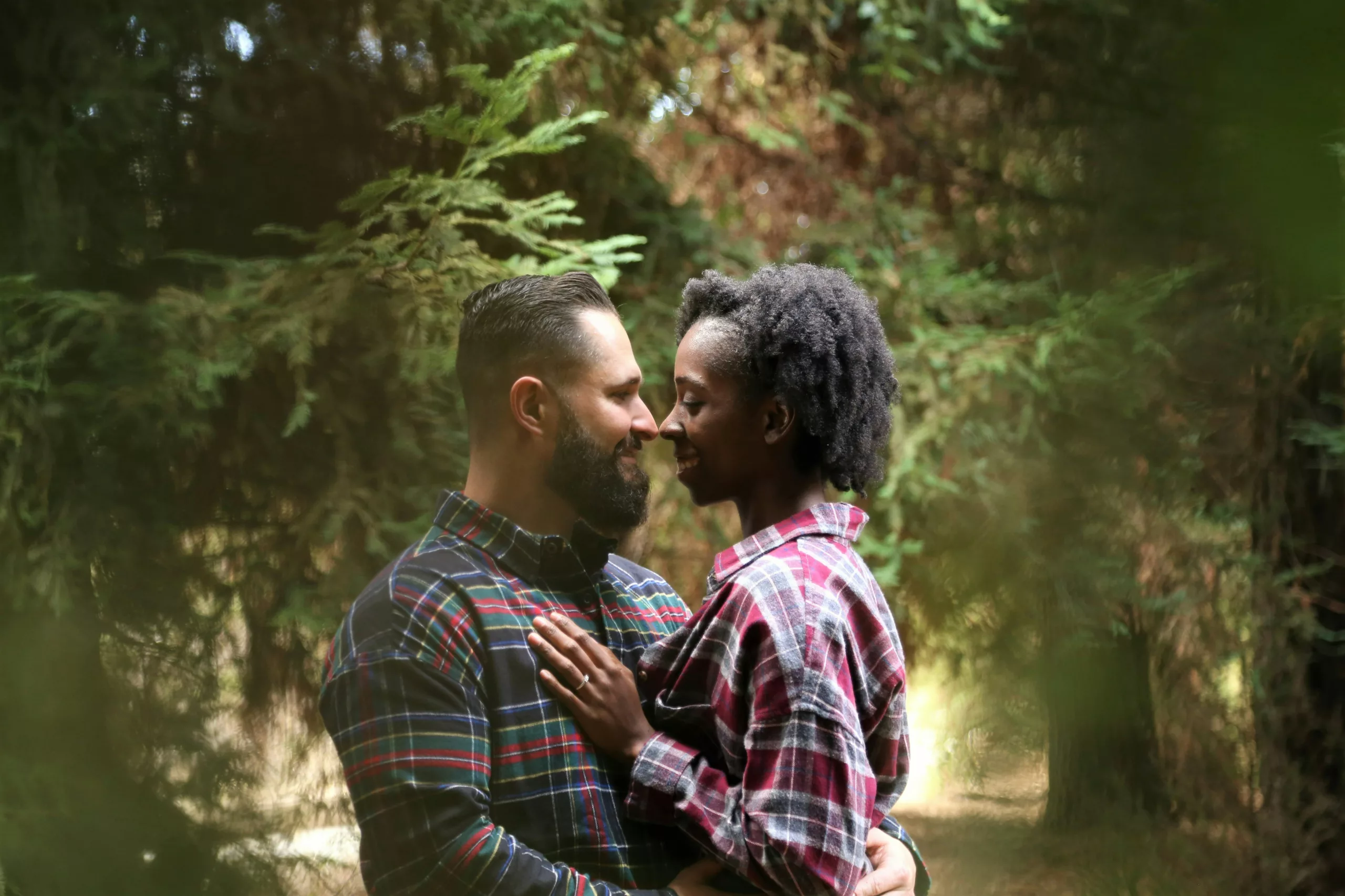 Pareja interracial